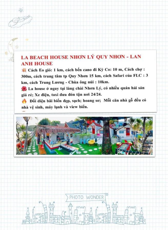 La Beach House Nhon Ly Quy Nhon Exteriör bild